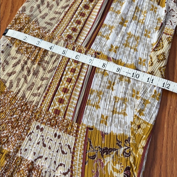 EASEL BOHO HIPPIE FESTIVAL FLOWY WIDE LEG PANTS - Picture 7 of 9